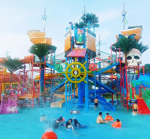 海盜系列水寨、水屋